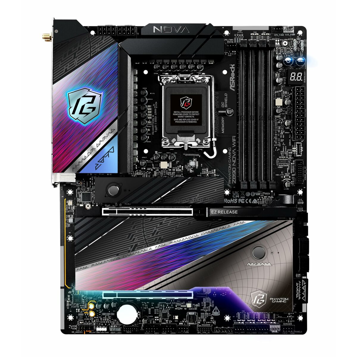 Scheda Madre ASRock Z890 NOVA WIFI LGA 1851 Intel Z890 3 M0324717_1