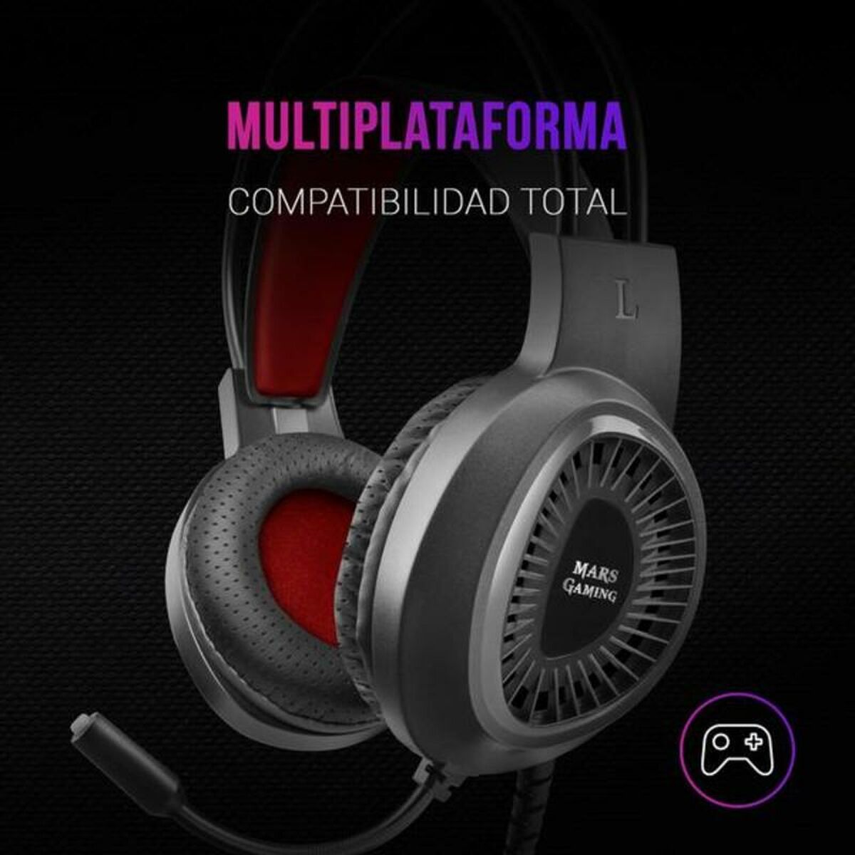 Auricolare con Microfono Gaming Mars Gaming MH120 PC PS4 PS5 XBOX 7 S9909829_5