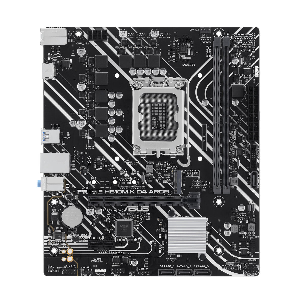 Scheda Madre Asus 90MB1HN0-M0EAY0 LGA 1700 INTEL H610 3 M0309160_1