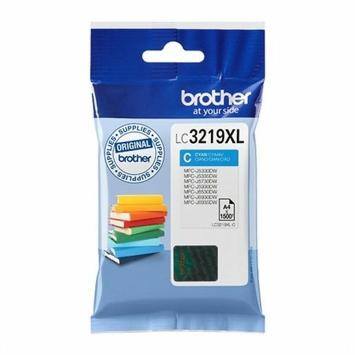 Cartuccia d'inchiostro compatibile Brother LC3219XLC Azzurro Ciano 2 S55100393_0
