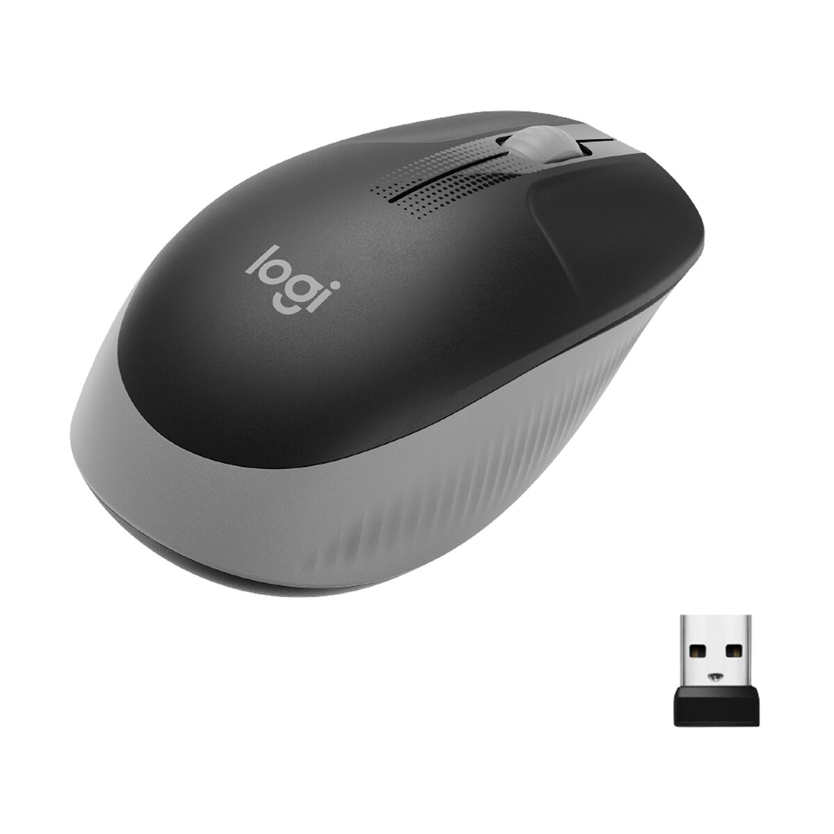 Mouse Logitech M190 Nero/Grigio (1 Unità) 2 S0451315_0