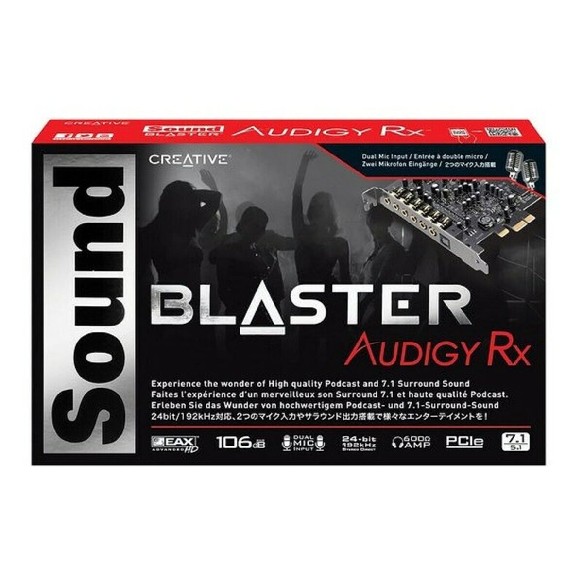 Scheda Audio Interna Creative Technology Sound Blaster Audigy Rx 3 M0300034_1