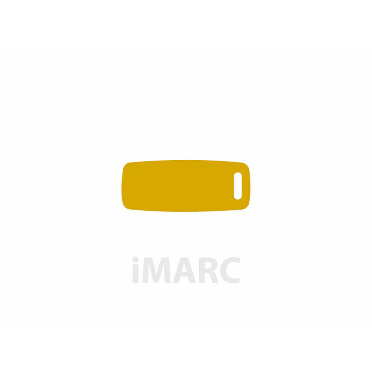 Targhetta di identificazione Imarc Baggage Giallo Dorato 2 M0603318_0
