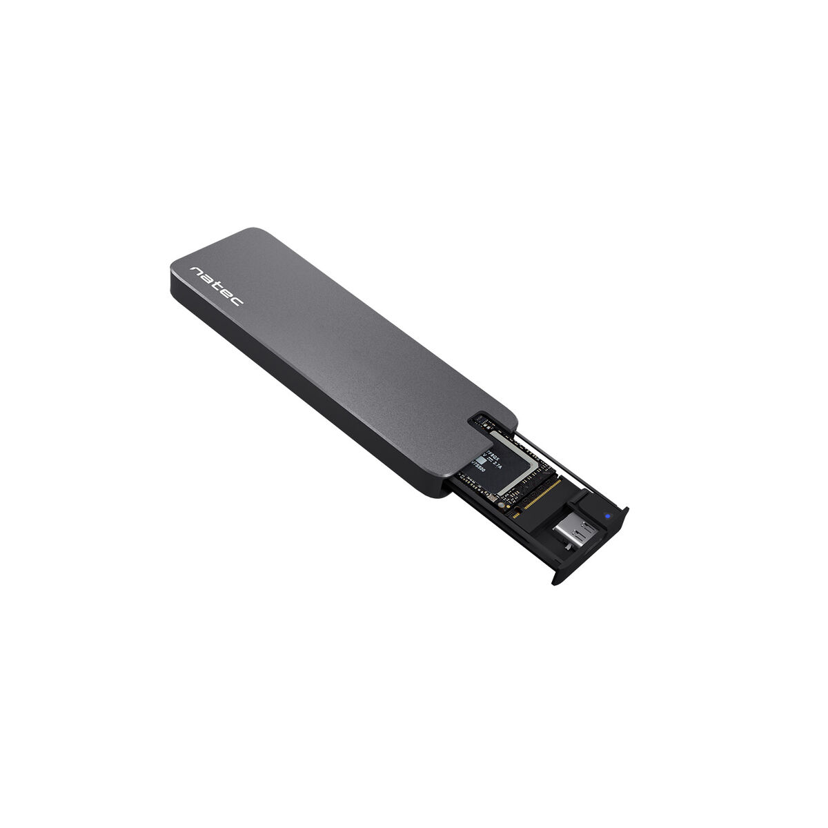 Involucro per Hard Disk Natec SSD Enclosure Rhino M.2 NVME 3 S5615276_1