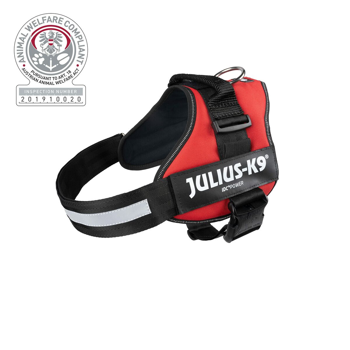 Imbracatura per Cani Julius K9 Power Rosso L/XL 2 11 M0604041_9