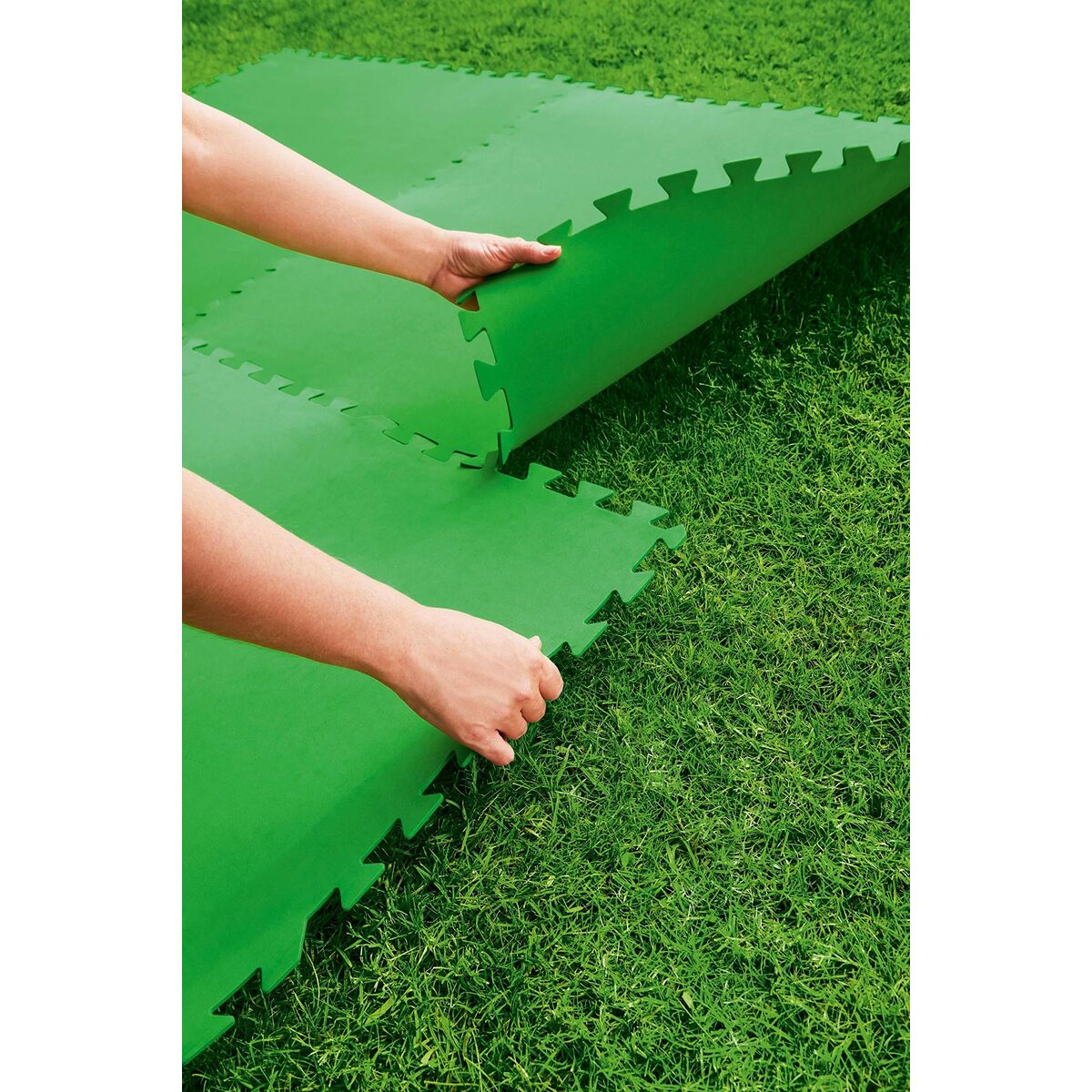 Bestway Pavimento Piscina Foam Verde 9 Pezzi 78x78 cm Giardino 58636 24 D1400504_22