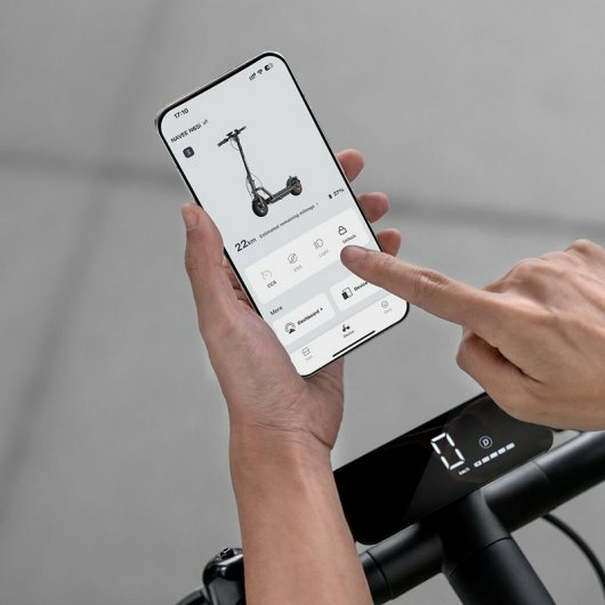 Monopattino Elettrico Navee N65i 1000 W Nero 25 km/h 5 M0310690_3