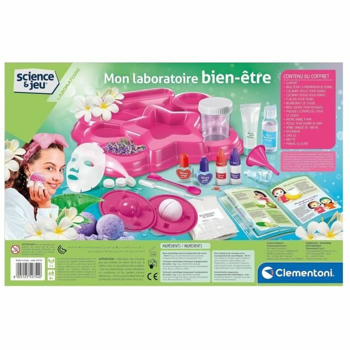 Gioco di Scienza Clementoni My well-being laboratory (FR) 4 S7193720_2