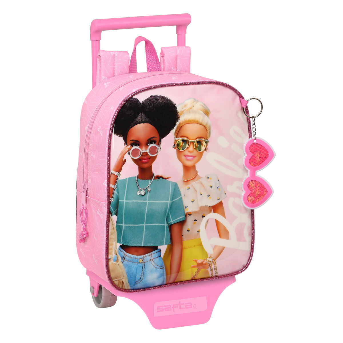 Trolley per la Scuola Barbie Girl Rosa 22 x 27 x 10 cm 2 S4307680_0