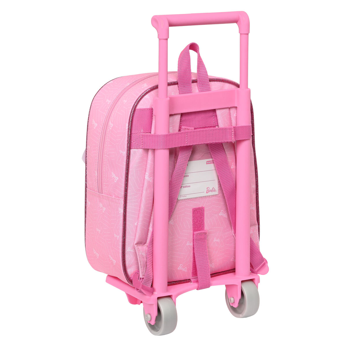 Trolley per la Scuola Barbie Girl Rosa 22 x 27 x 10 cm 3 S4307680_1