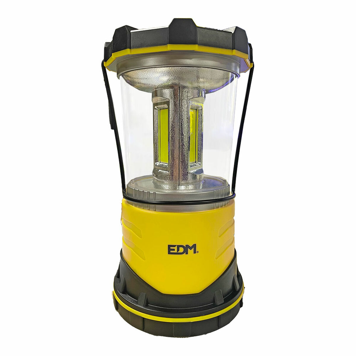 Torcia a LED EDM 36147 Giallo 9 W 1200 Lm Classico Da campeggio 3 S7919842_1