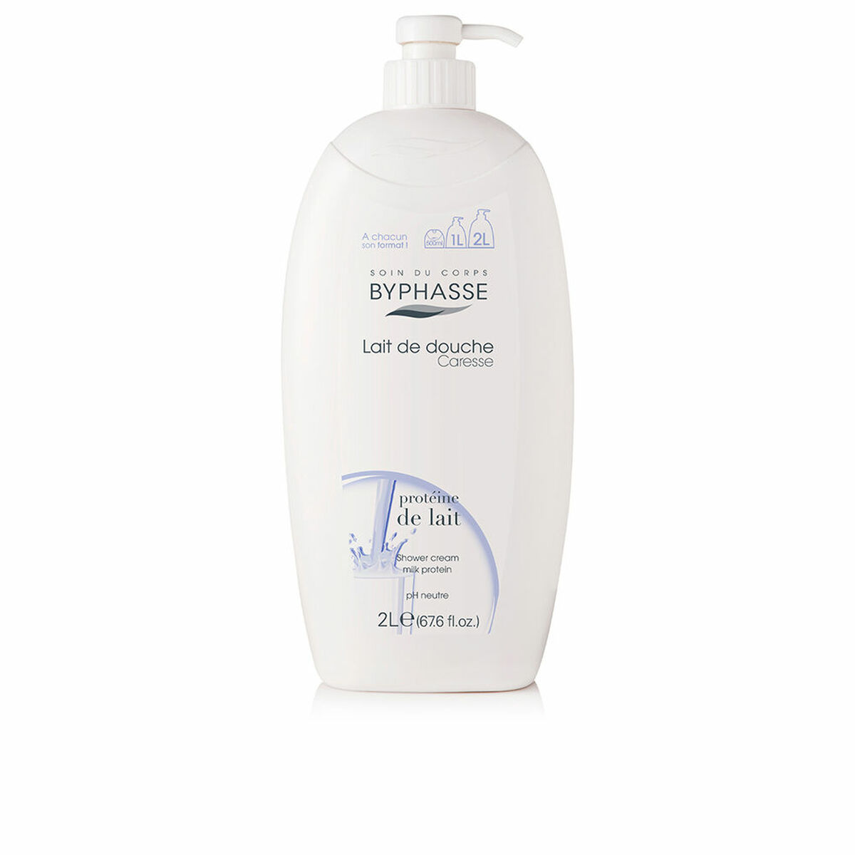 Gel Doccia Byphasse Caresse Gel De Ducha Proteina del latte 2 L 2 S05109437_0