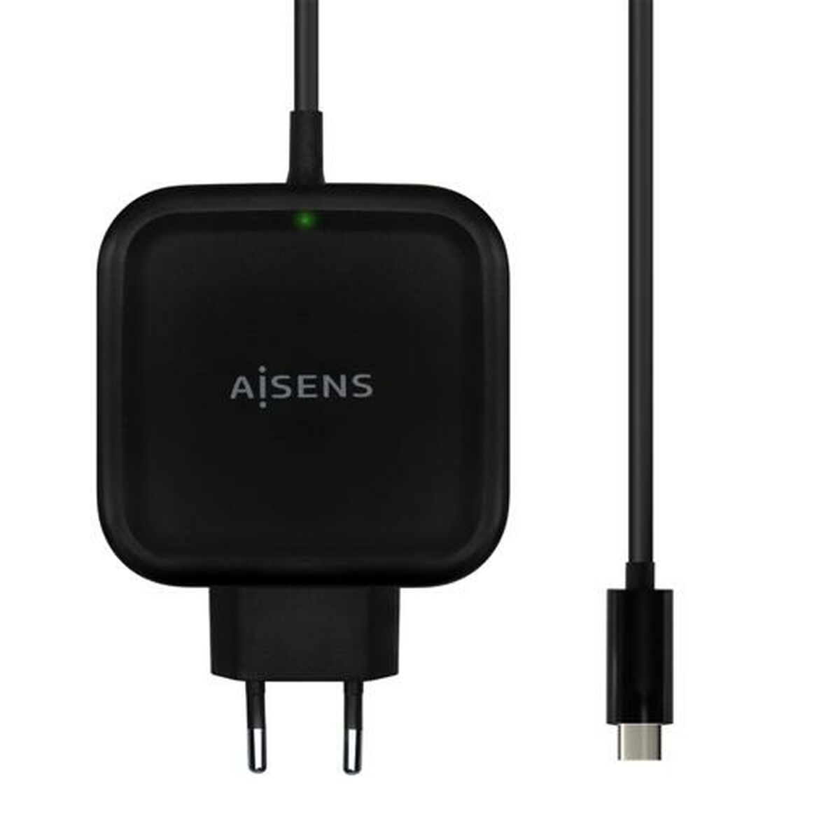 Caricabatterie da Parete + Cavo USB C Aisens ASCH-1PD65WL-BK Nero 2 S8427731_0