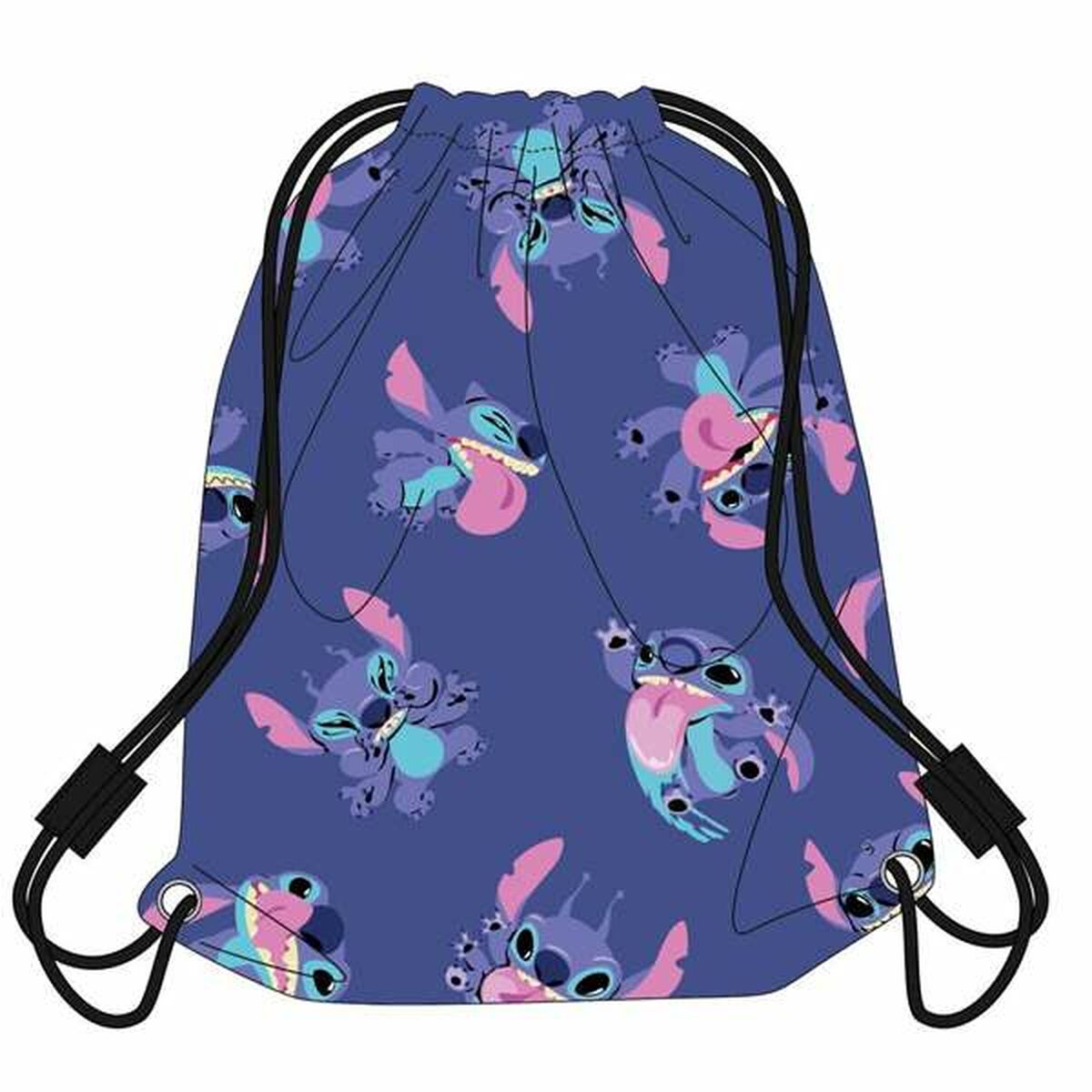 Zaino Scuola Stitch Viola 30 x 39 cm 3 S2434353_1