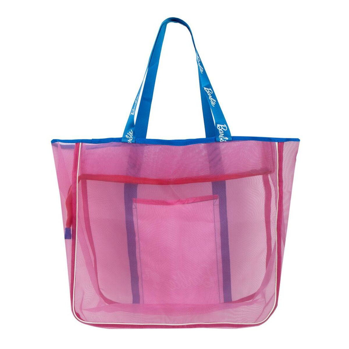 Borsa da Mare Barbie Fucsia 100 % poliestere 3 S0742290_1