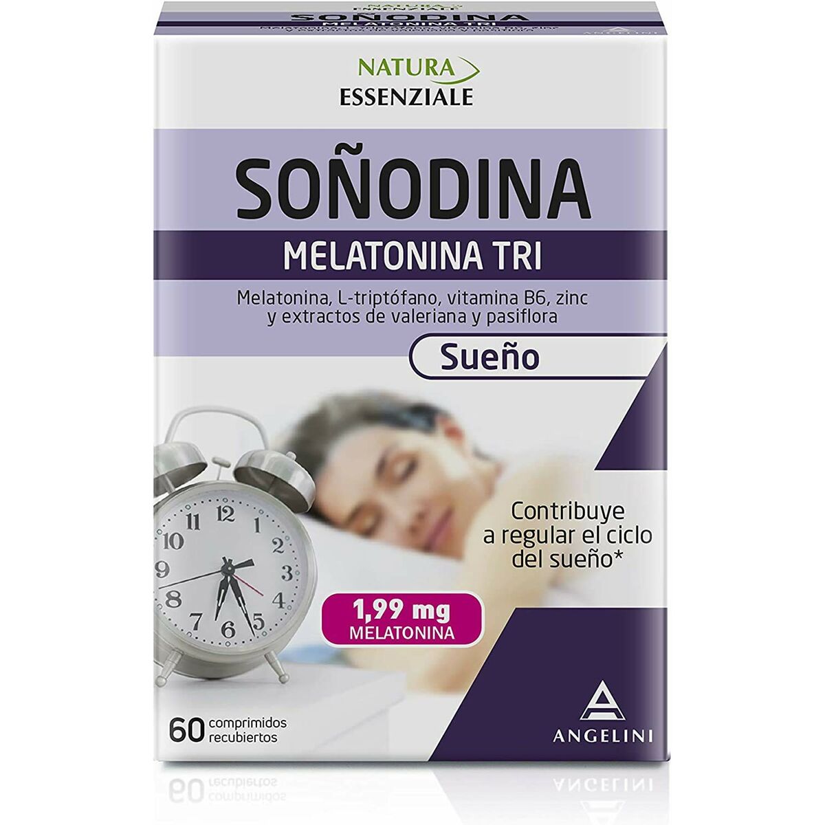 Integratore per Insonnia Natura Essenziale Soñodina Calm Melatonina 60 Unità 2 S05115294_0
