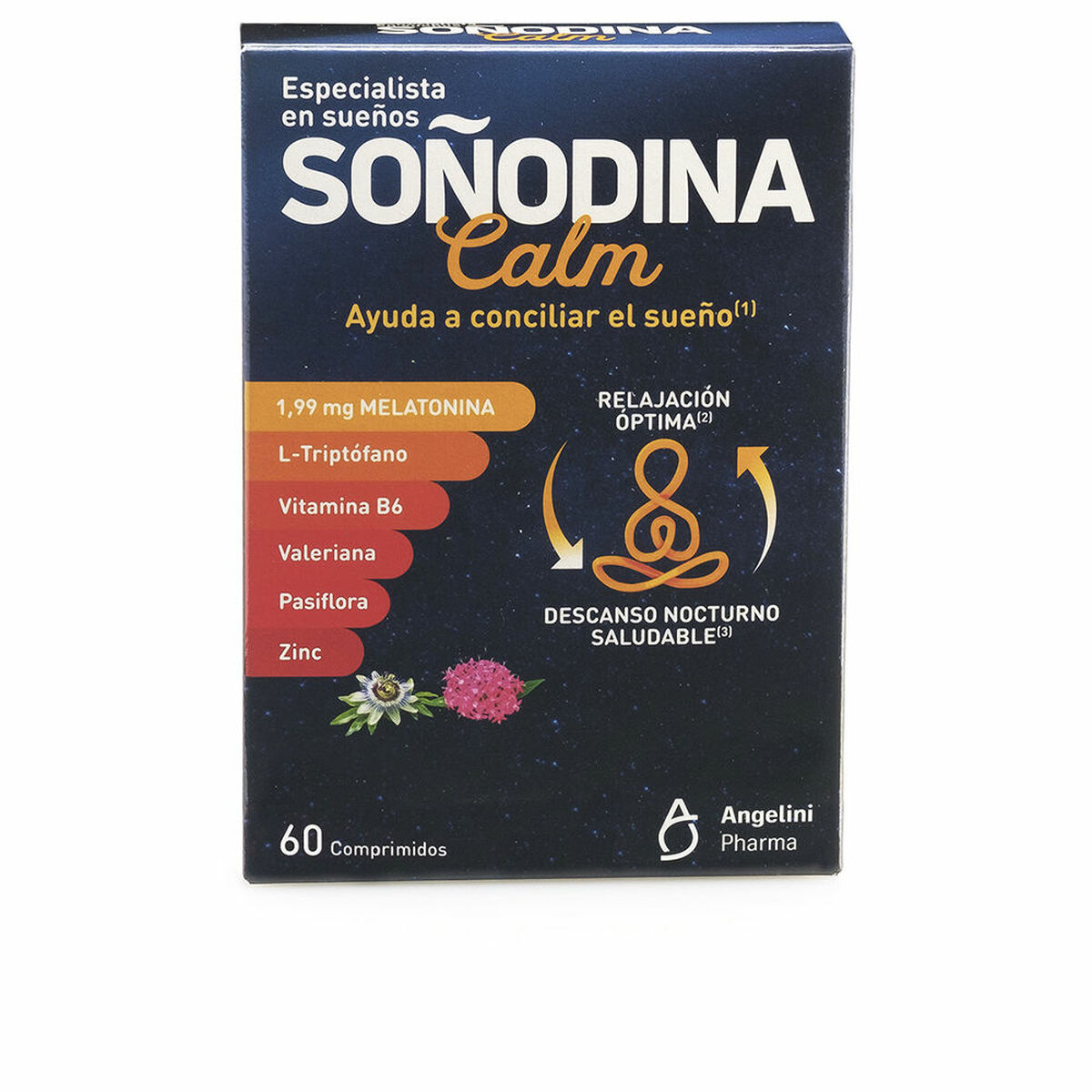 Integratore per Insonnia Natura Essenziale Soñodina Calm Melatonina 60 Unità 4 S05115294_2