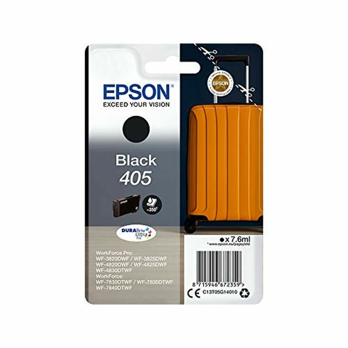 Cartuccia ad Inchiostro Originale Epson C13T05G14010 Nero 3 S0436681_1