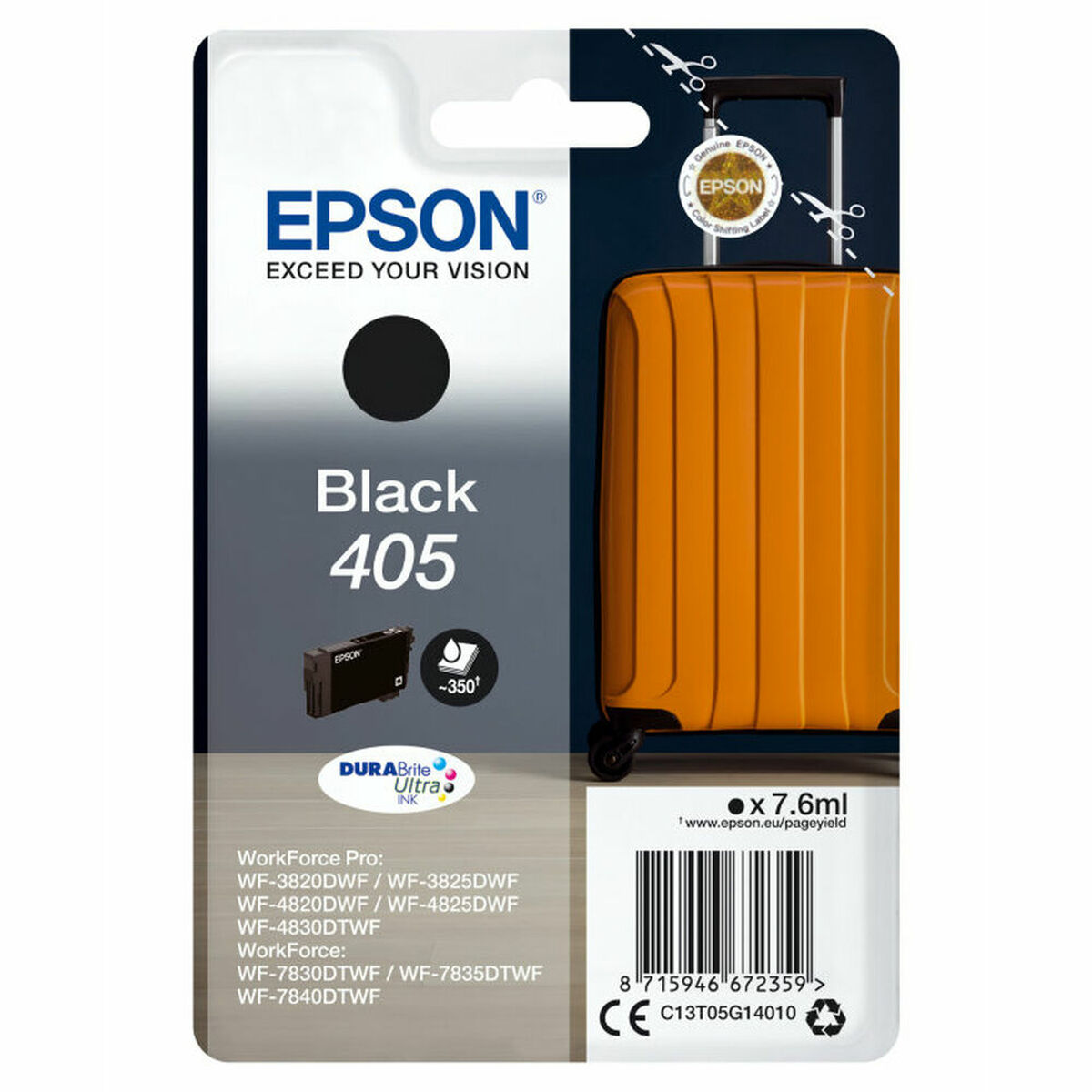 Cartuccia ad Inchiostro Originale Epson C13T05G14010 Nero 2 S0436681_0