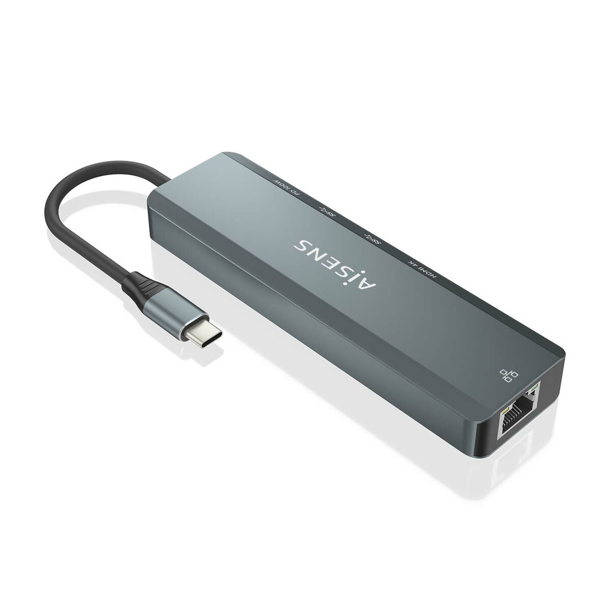 Hub USB Aisens ASUC-5P011-GR Grigio 7 S55286572_5