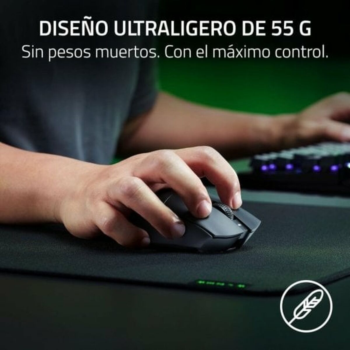 Mouse senza Fili Razer DeathAdder V3 Hyperspeed Nero 26000 DPI 5 M0323736_3