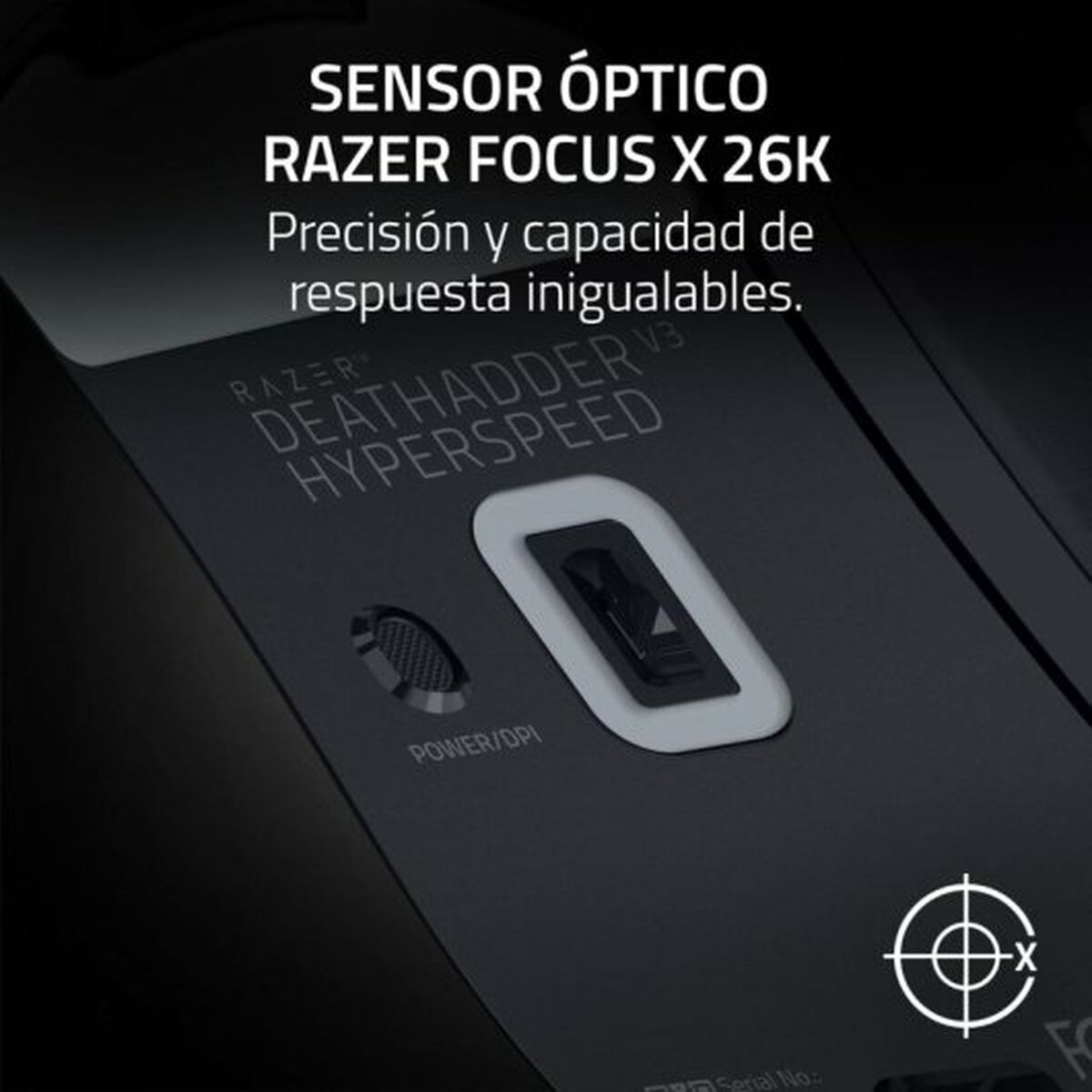 Mouse senza Fili Razer DeathAdder V3 Hyperspeed Nero 26000 DPI 10 M0323736_8