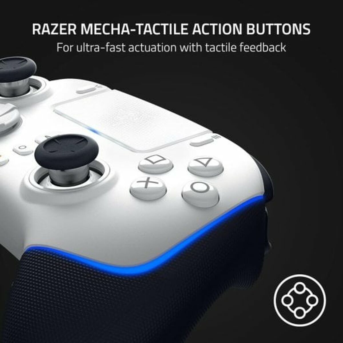 Controller Gaming Razer Wolverine V2 Pro Bianco Bluetooth 5 M0309942_3