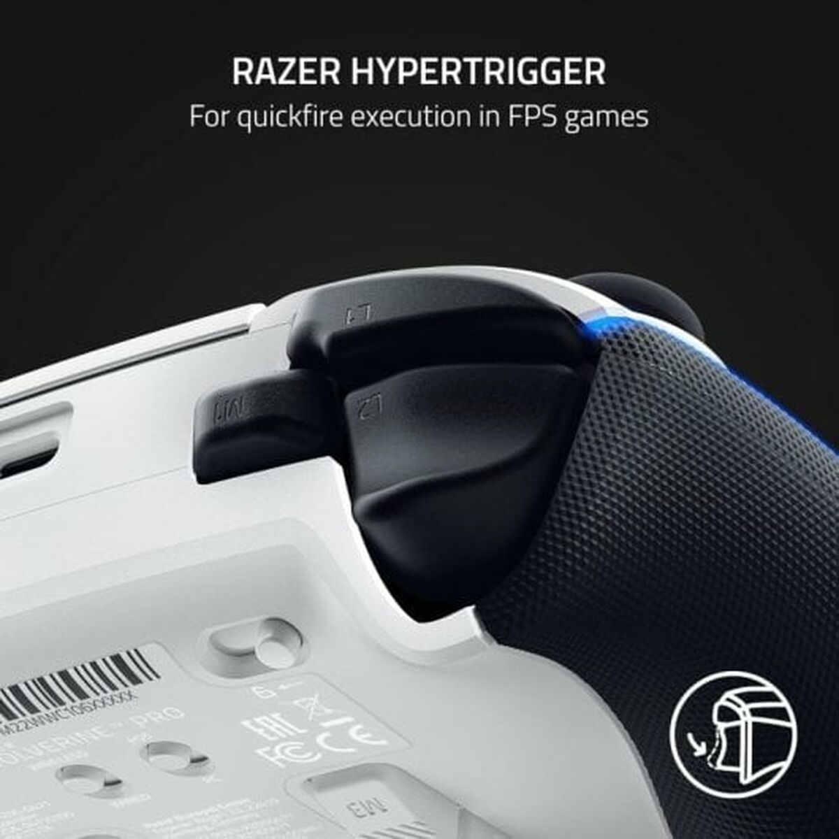 Controller Gaming Razer Wolverine V2 Pro Bianco Bluetooth 8 M0309942_6