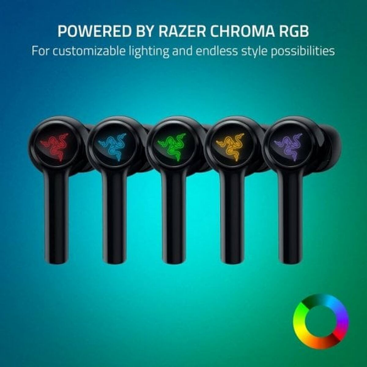 Auricolari in Ear Bluetooth Razer RZ12-03820200-R3U1 Nero 7 M0310687_5
