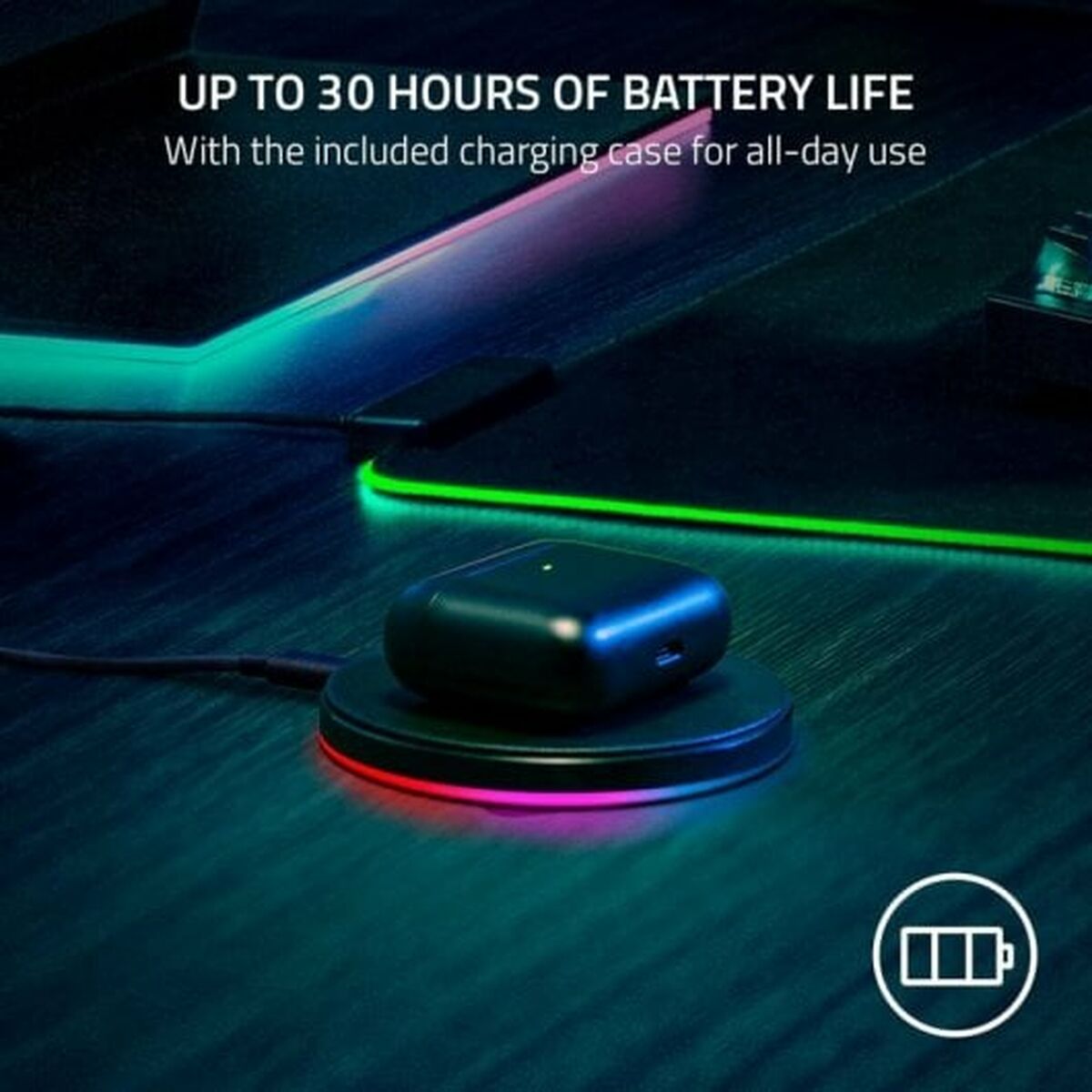 Auricolari in Ear Bluetooth Razer RZ12-03820200-R3U1 Nero 8 M0310687_6