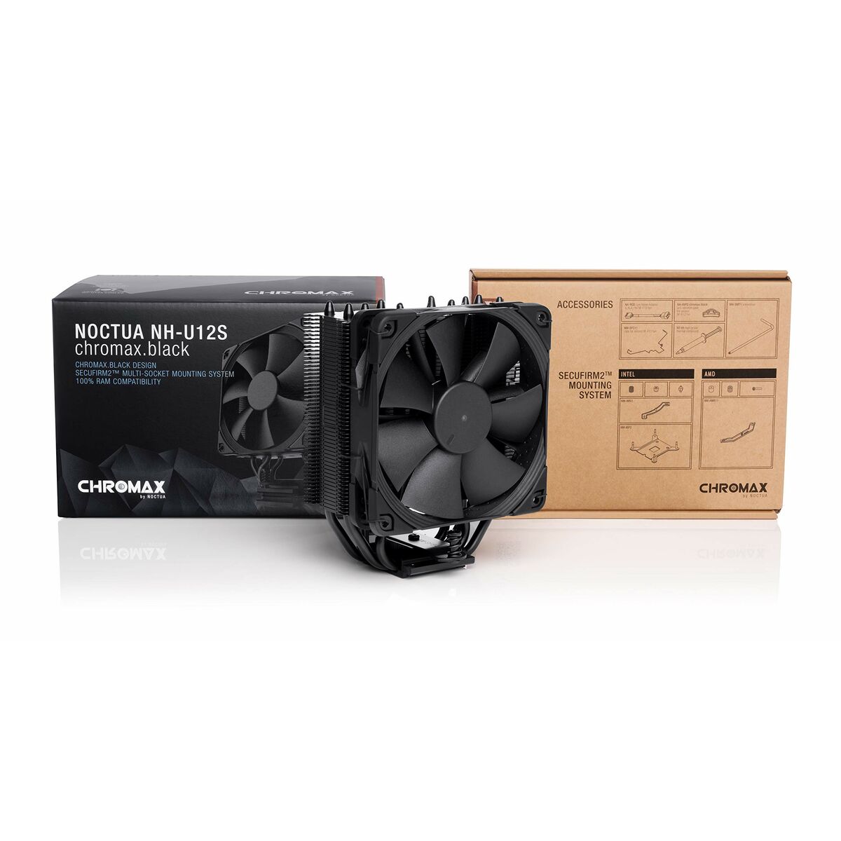 Ventola per CPU PC Noctua NH-U12S chromax.black 5 M0308110_3