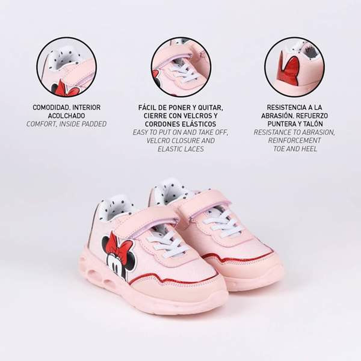 Scarpe Sportive per Bambini Minnie Mouse Rosa 30 6 S2445513_4
