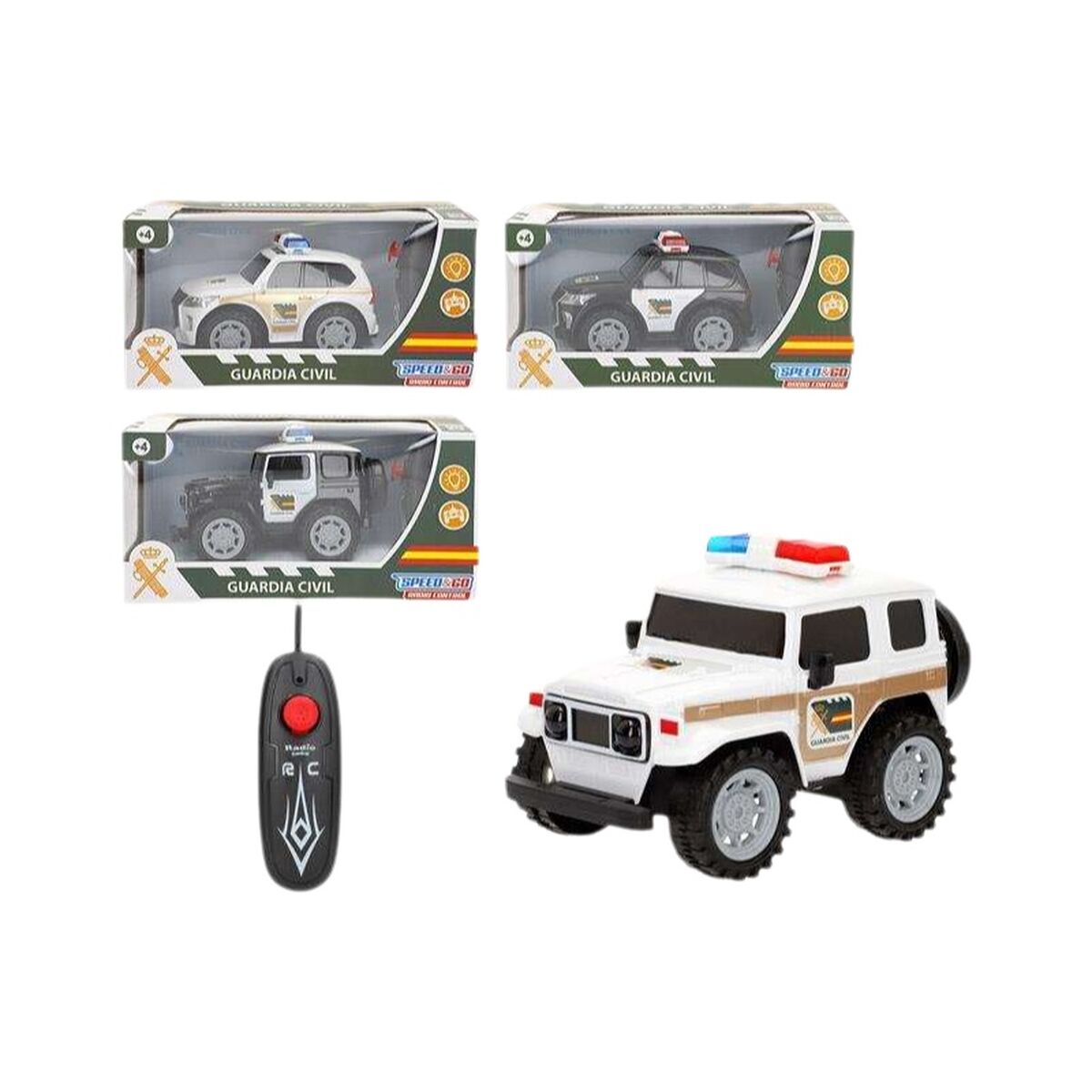 Macchinina Radiocomandata Colorbaby 1:24 Guardia Civile 2 S2455248_0