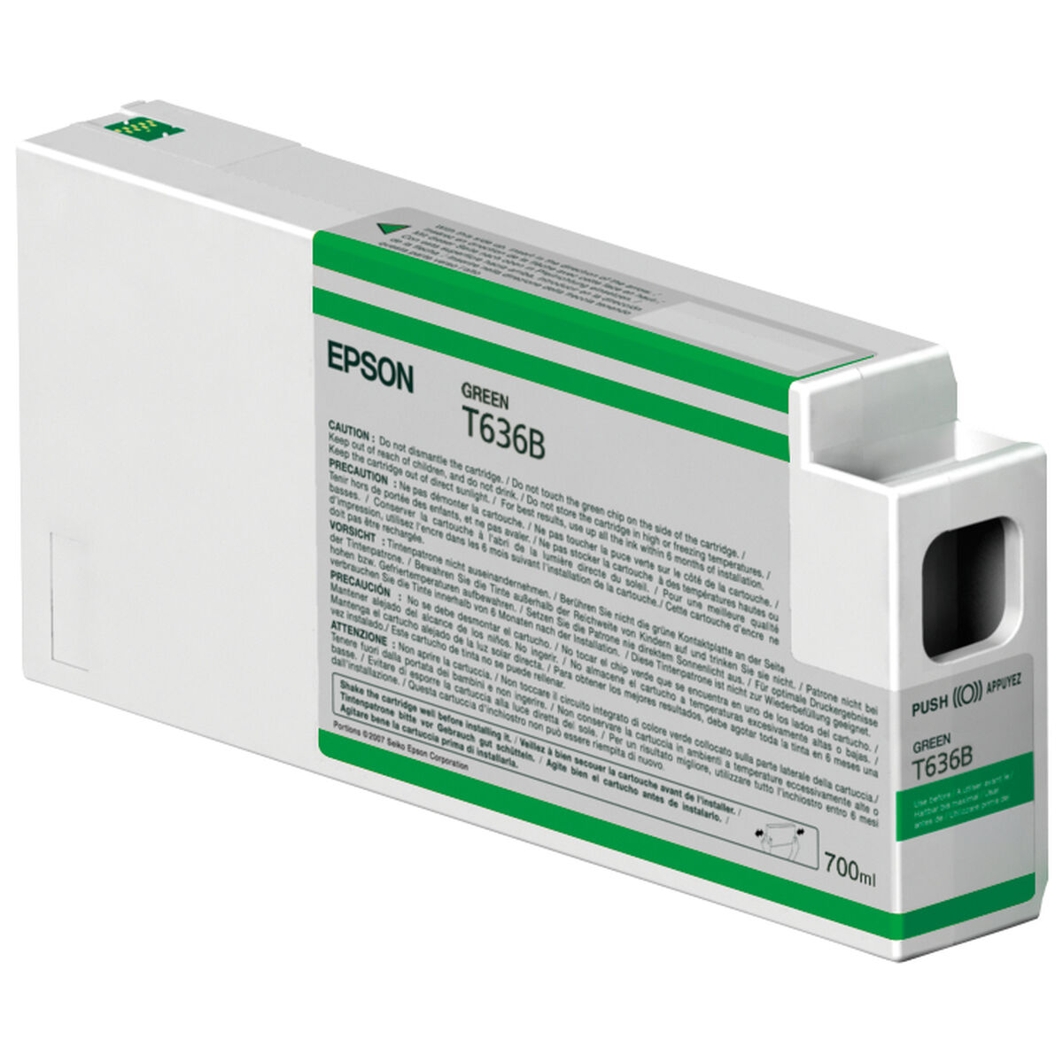 Cartuccia ad Inchiostro Originale Epson C13T636B00 Verde 2 S7733147_0
