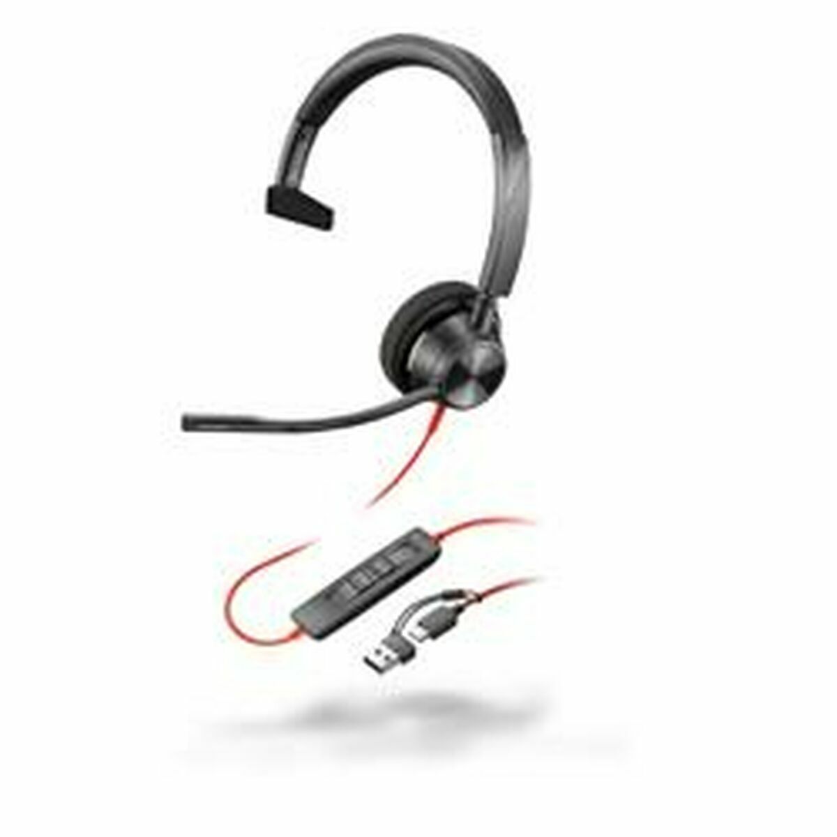 Auricolari con Microfono HP Blackwire 3310 Nero 3 S77184249_1