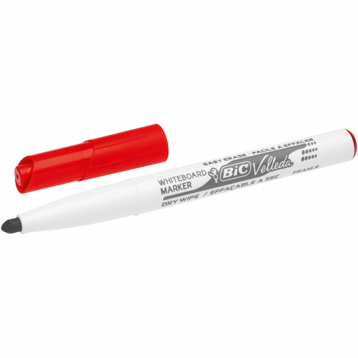 Pennarello Bic Velleda 1741 Lavagna bianca Rosso (12 Unità) 4 S8423041_2