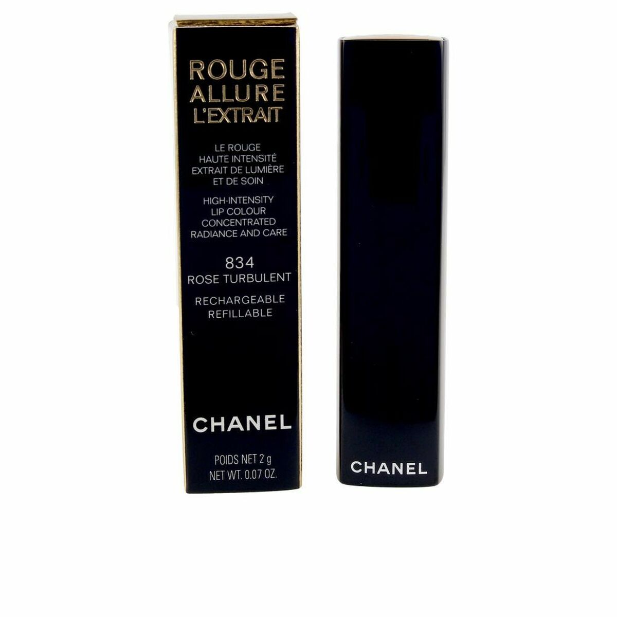 Rossetti Chanel Rouge Allure L'extrait Rose Turbulent 834 3 S0596736_1