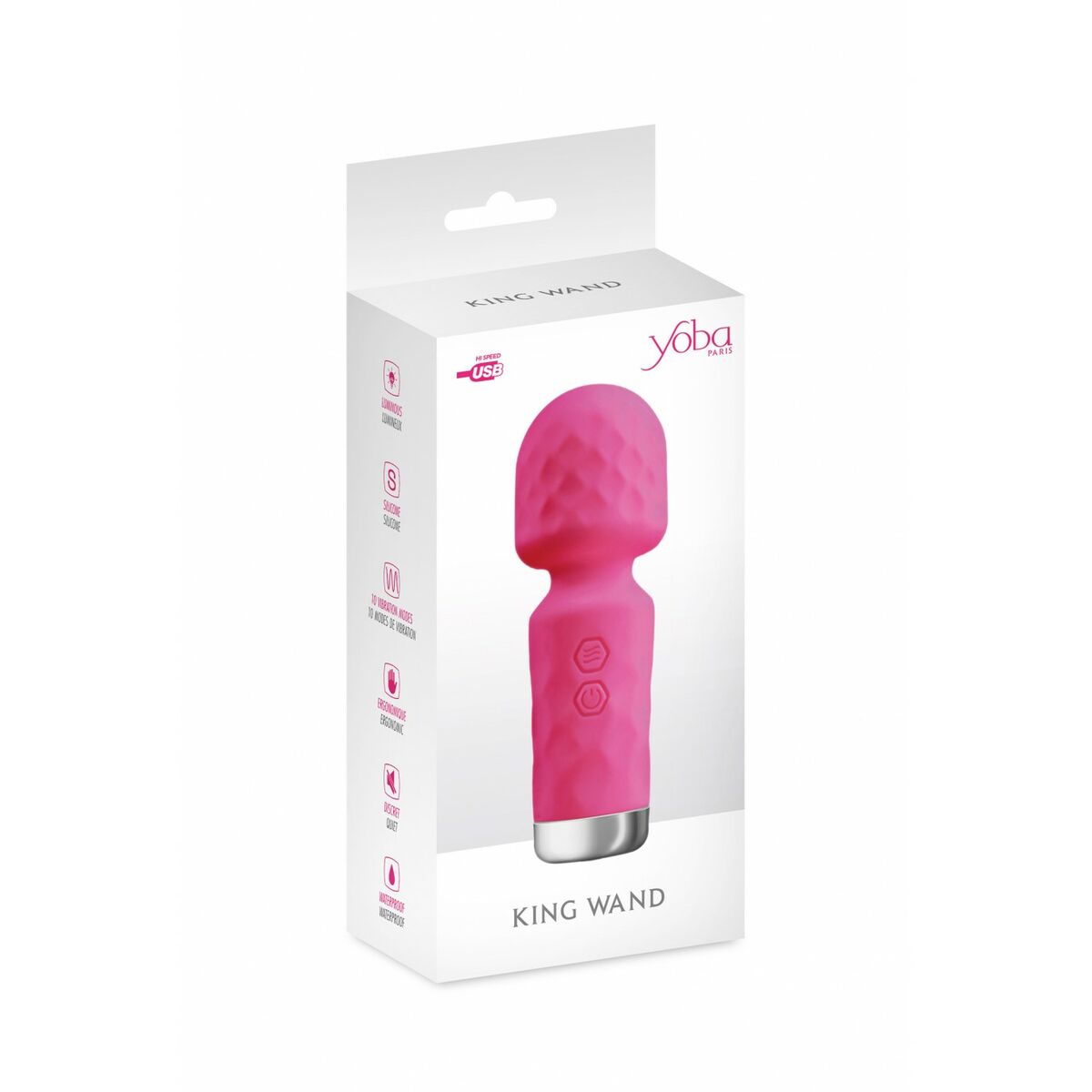 Massaggiatore Yoba Rosa 3 M0403570_1