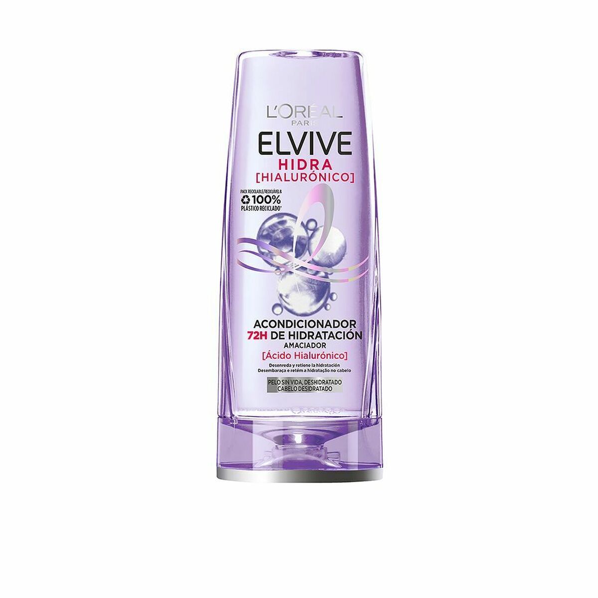 Balsamo L'Oreal Make Up Elvive Hidra Idratante Acido Ialuronico (300 ml) 2 S0594610_0