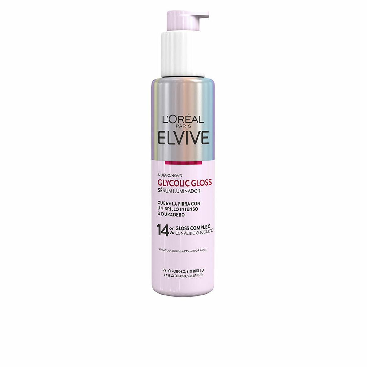 Siero Viso L'Oreal Make Up Elvive Glycolic Gloss 150 ml 2 S05120842_0
