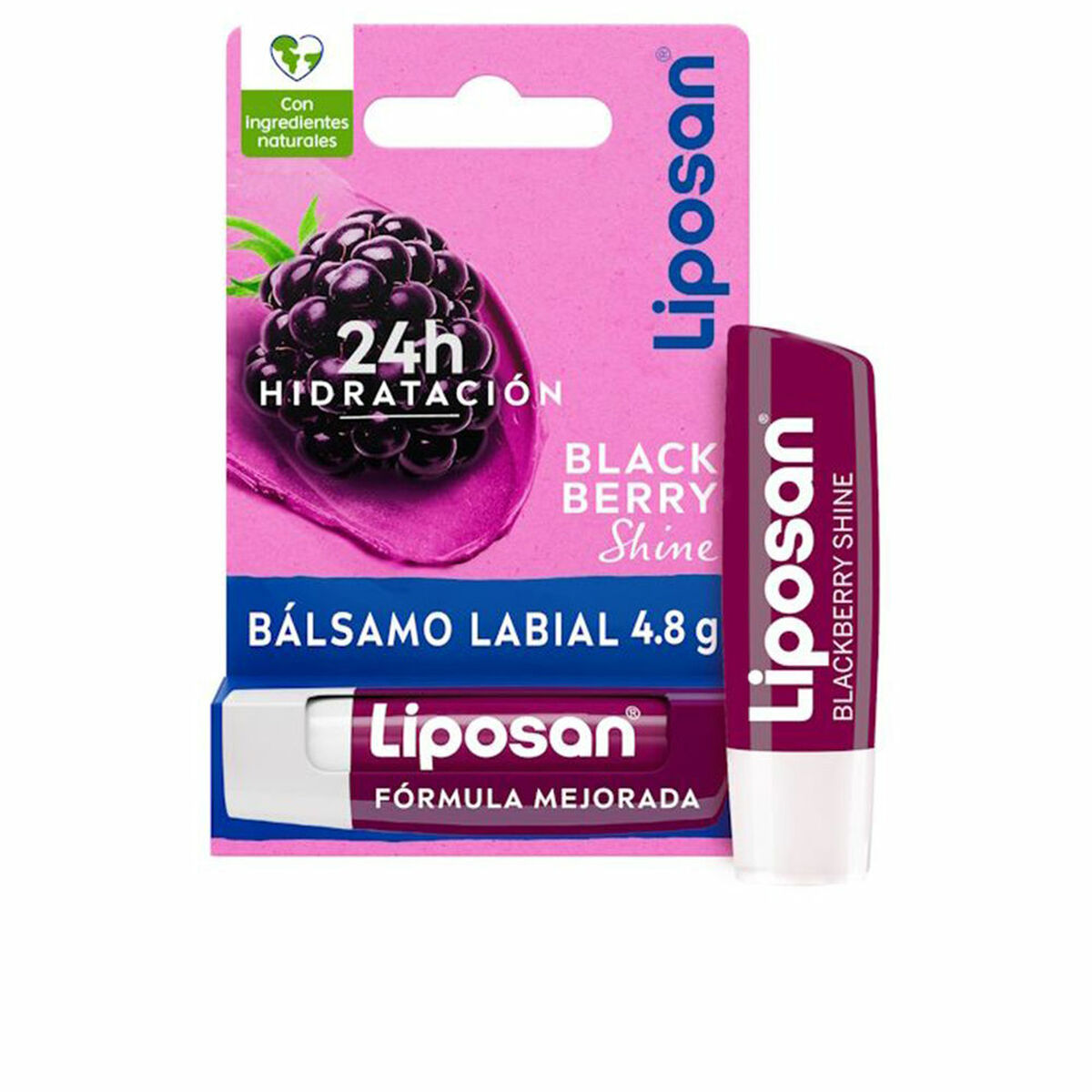 Balsamo Labbra Liposan BLACKBERRY SHINE 4,8 g 2 S05123947_0