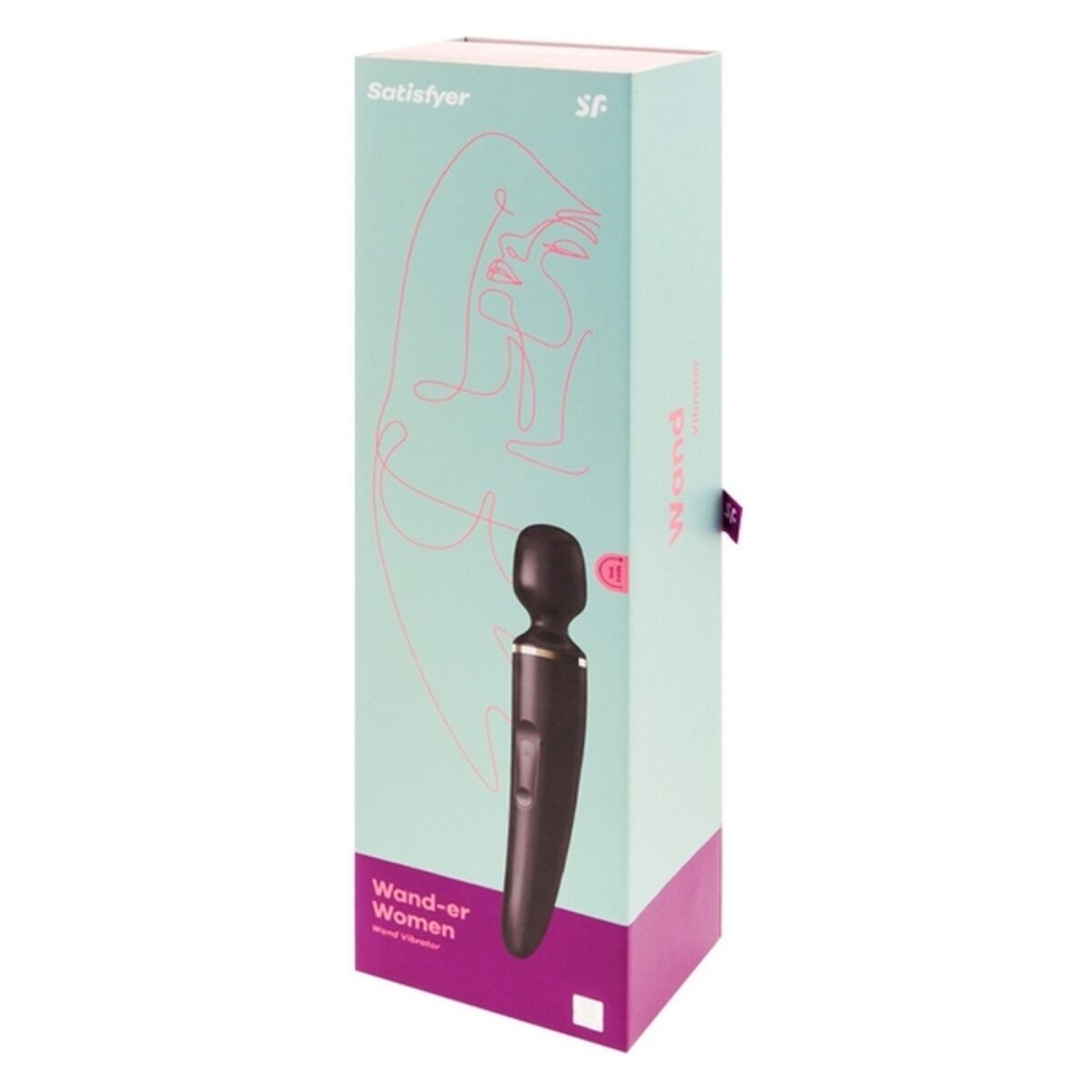 Massaggiatore Satisfyer WAND-ER WOMEN Nero 4 S9402642_2