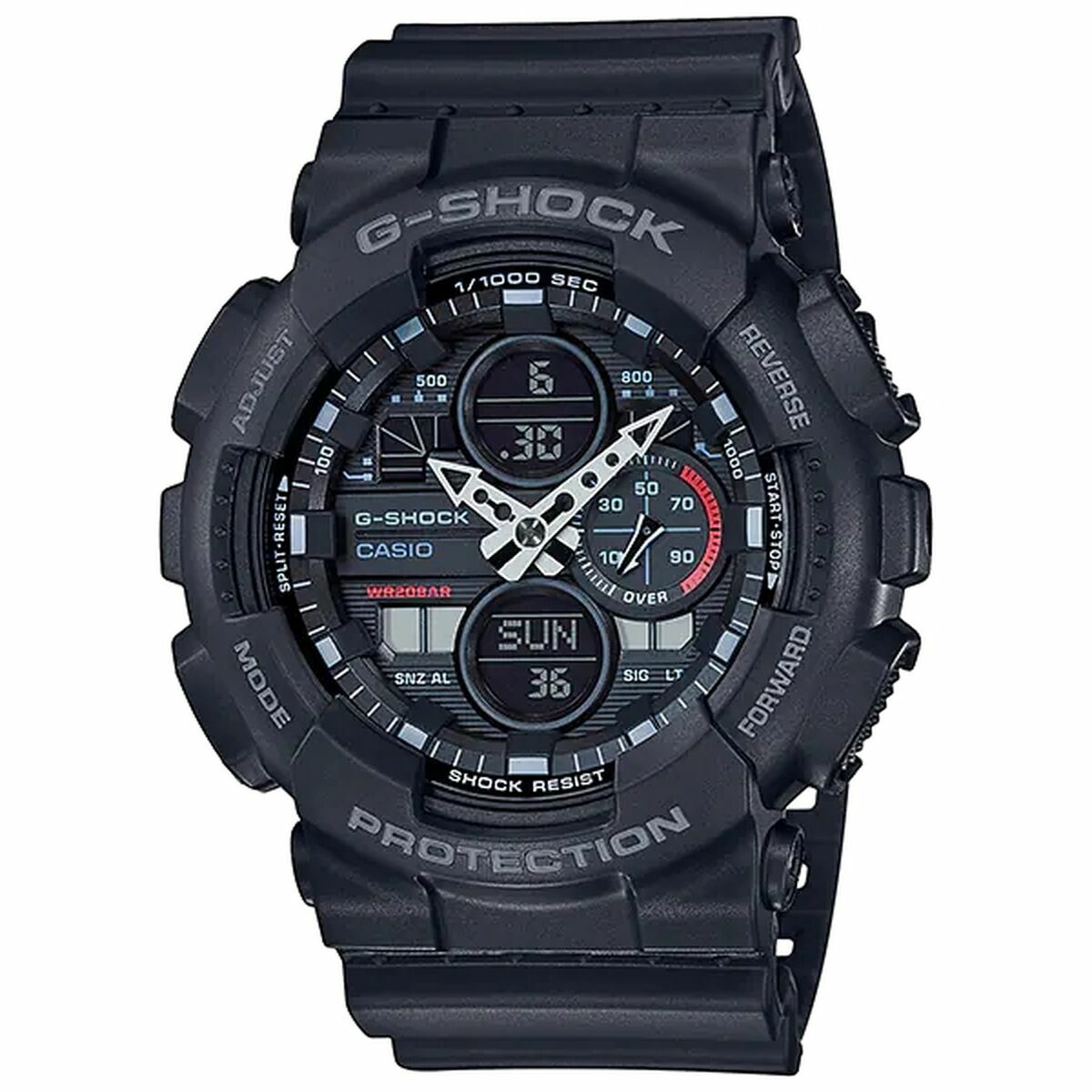 Orologio Uomo Casio G-Shock GA-140-1A1ER Nero 2 S7263430_0