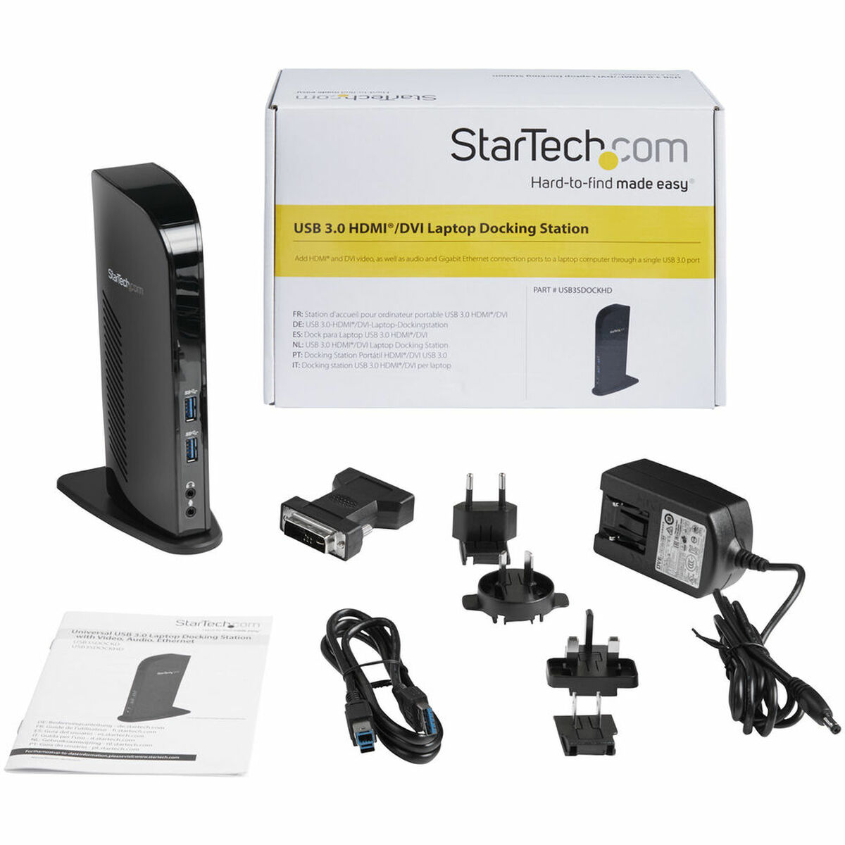 Dockstation Startech USB3SDOCKHD Nero 3 S7769387_1