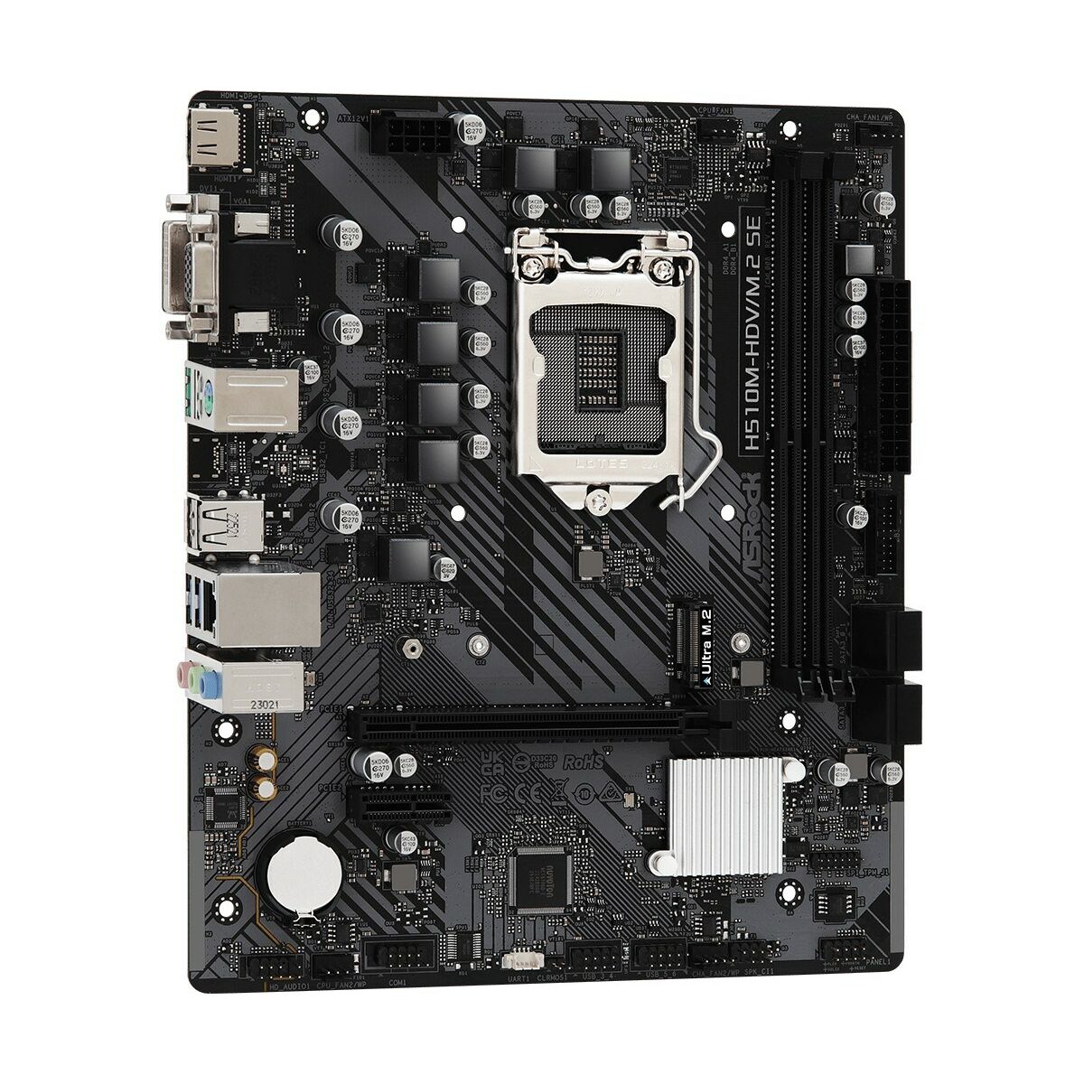 Scheda Madre ASRock H510M-HDV/M.2 SE LGA 1200 Intel H470 6 M0311409_4