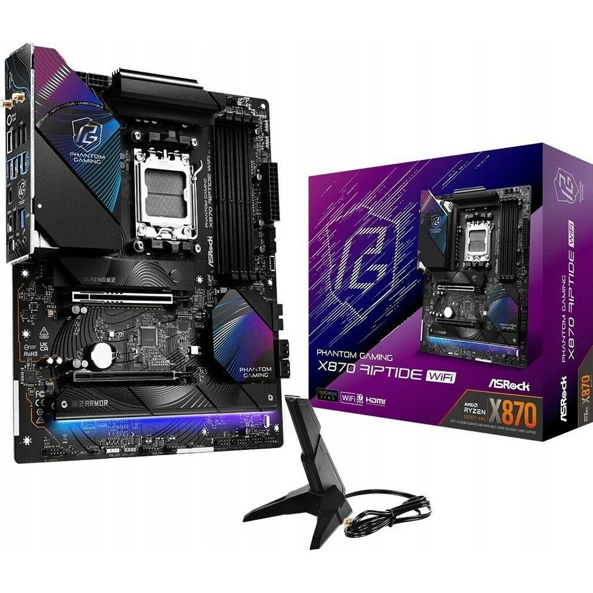 Scheda Madre ASRock X870 Riptide WiFi AMD X870 4 M0324741_2