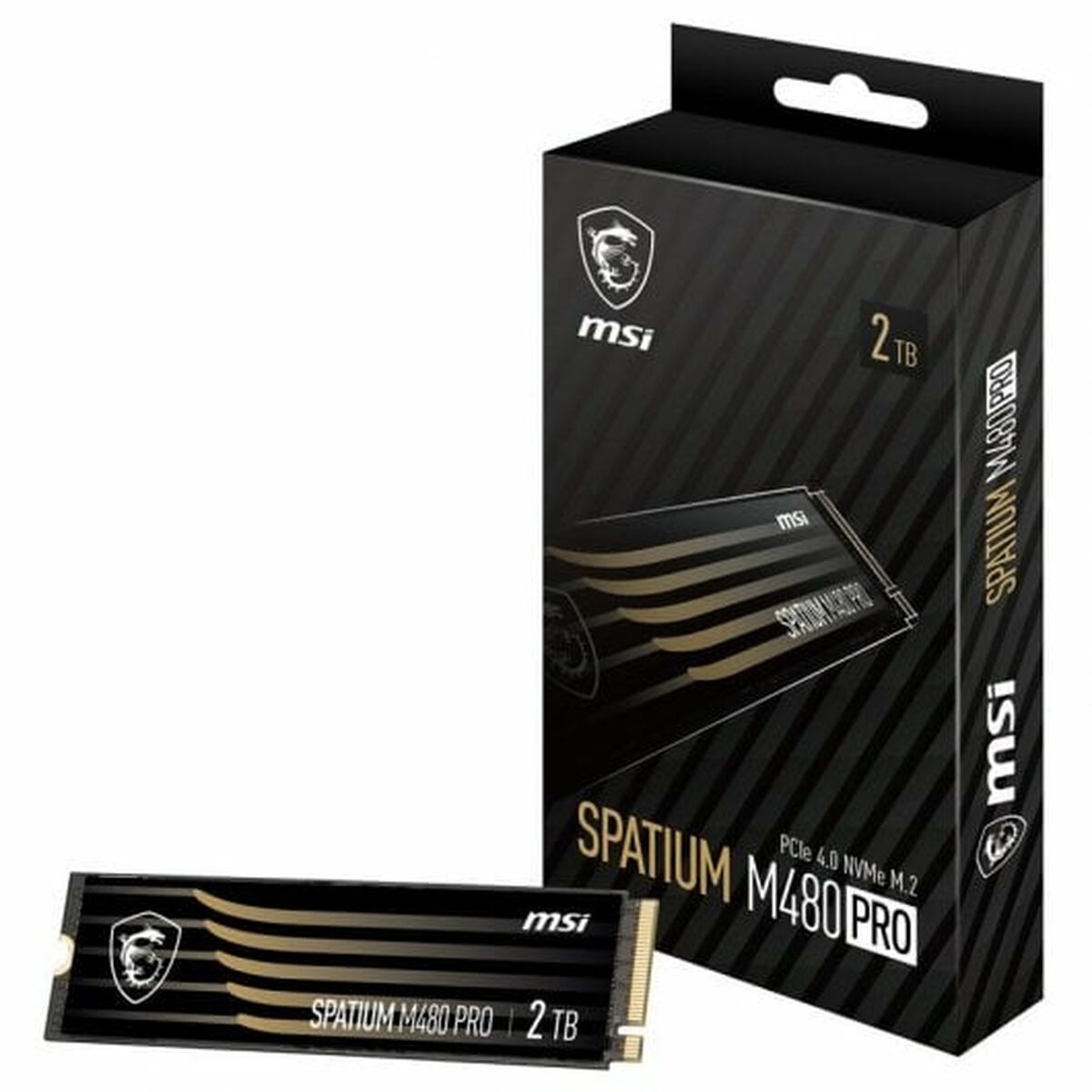 Hard Disk MSI SPATIUM M480 Pro 2 TB SSD 2 M0307614_0