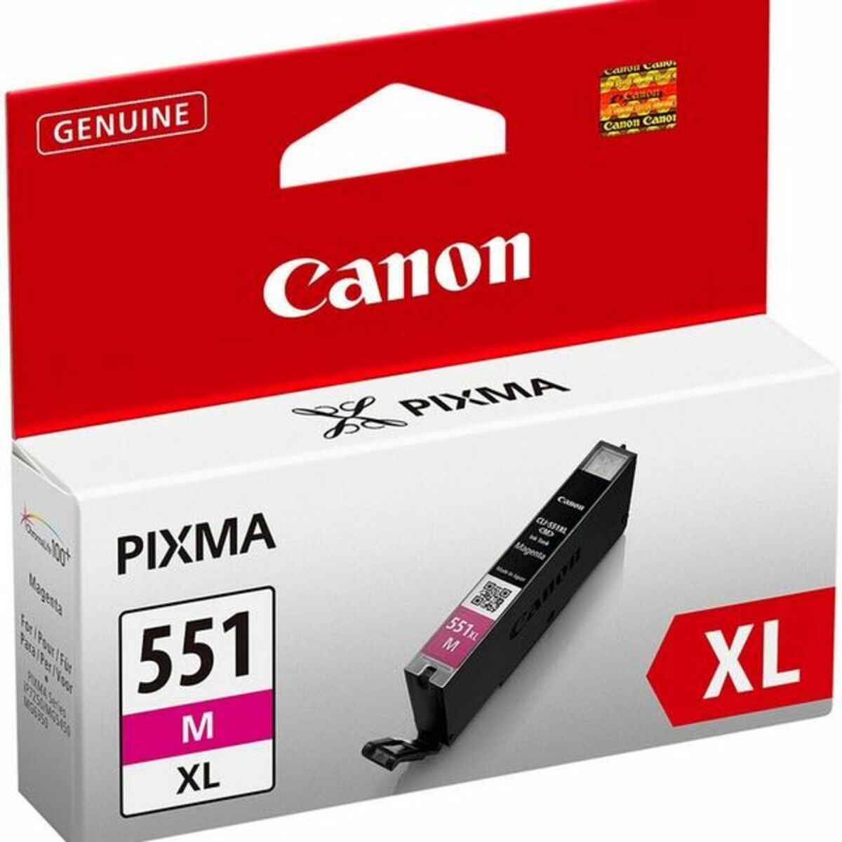 Cartuccia ad Inchiostro Originale Canon CLI-551XL Magenta 5 S55082386_3