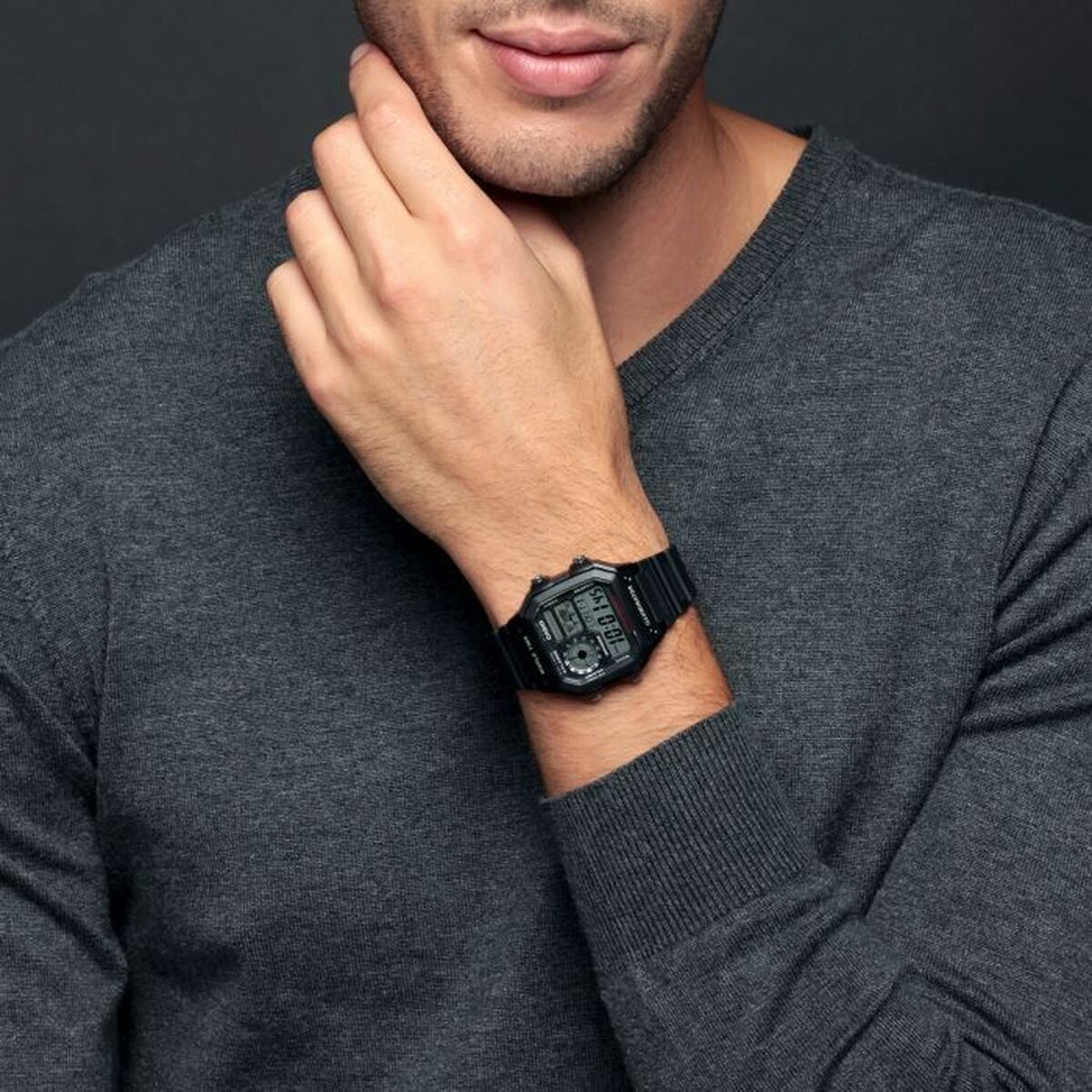 Orologio Uomo Casio Nero 3 S71011870_1