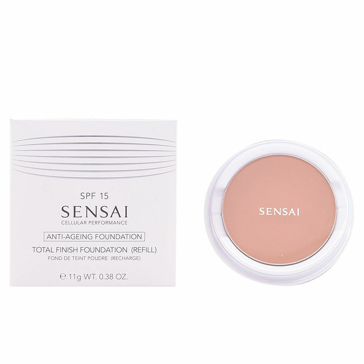 Trucco Compatto Kanebo Sensai Cellular Performance Total Finish Nº 25 Tf25-Topaz Beige Spf 10 Spf 15 30 ml 11 g 2 S0590376_0